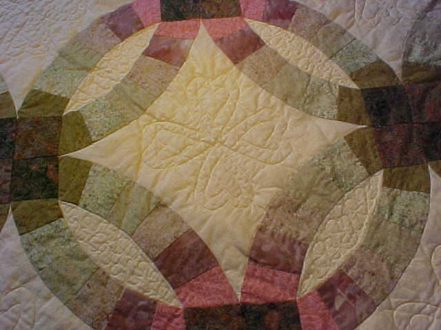 Handmade Double Wedding Ring Quilt For Sale Quilts For Sale